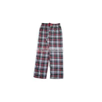 Mens Cotton Pyjamas Pant with Red Tie