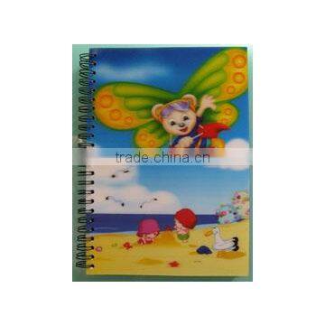 cute 3D cover exercise book