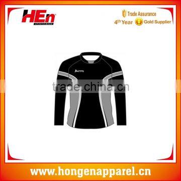 Hongen apparel sublimation sport long sleeve man t shirt