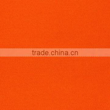Polyester/Cotton twill fluorescent fabric for workwear