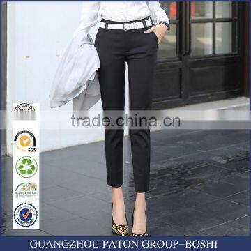 Dress pants summer black occupation work pants thin female trousers custom made