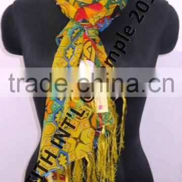 Cheap Custom Printed Beach Chiffon Shawl