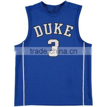 Custom Latest Blue Design Cheap Wholesale Basketball Jersey Uniform SportsWear Dry Fit Performance Basketball Clothes