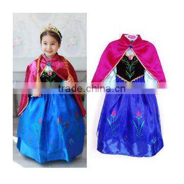 Girls Frozen Elsa Anna Dress photo-2