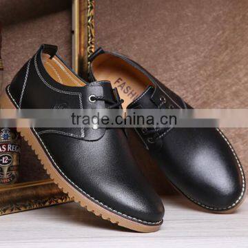 zm35379a 2017 casual shoe new style leather dress flat shoes