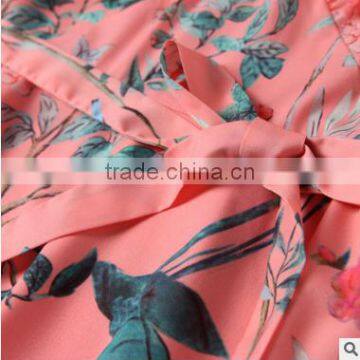 F20047A High Quality Europe Style Beautiful Women Printed Dress photo-3
