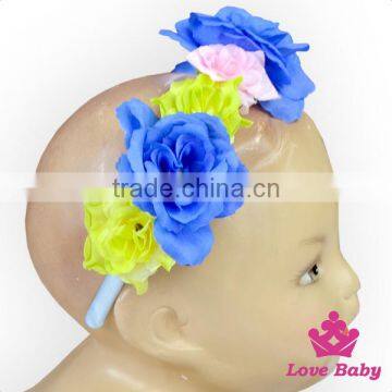 Fancy Remake Photo Props Fabric Bulk Flashing Flower Petals Girls Bridal Headband Teen Girl Hairband Accessories photo-5