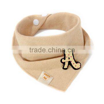 S33341W Cotton Towel New Baby Bib Bandana Baby Girls Fancy Flower Bib photo-3