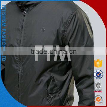 Men's Casual Black Jacket Collar Young Men Coat Slim Long Sleeved Men Sport Coat With Printing photo-2