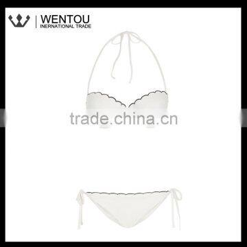 Fashionable Attractive Scalloped Swimsuits photo-3