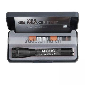 Mini Mag-Lite 2 AA Flashlight - Features Two AA Alkaline Batteries, Gift Box and Comes With Your Logo photo-2