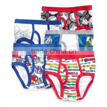 2017 Wholesale OEM Children Underpants Fashion Little Boys' 100% Cotton Briefs Cool Kids Underwear Boxer Briefs photo-2