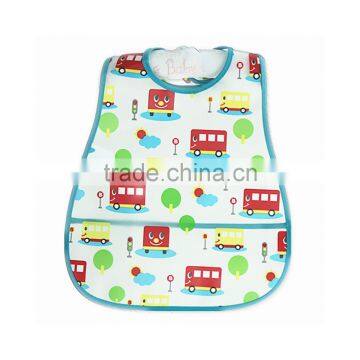 Wholesale waterproof soft newborn baby bib flowers bib for infant