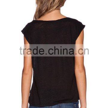 Slub Knit Muscle Tank Top Wholesale photo-3