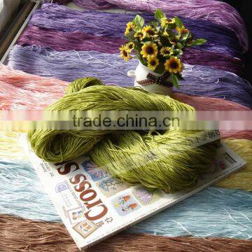 Bulk Egyptian Cotton Thread 100% Embroidery Threads 447 DMC Color photo-4