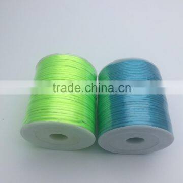 JRT002 Polyester Woven Rope Knot Rope Rattail Satin Cord photo-3