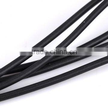 Hihg Quality 2mm 10M Length Black Round Rubber Jewelry Cord photo-3