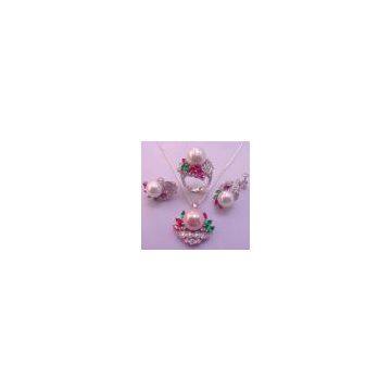 Sell Silver Freshwater Pearl Set