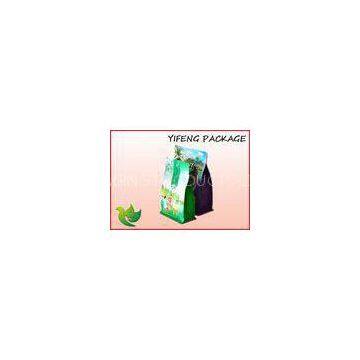 Resealable Zip Lock Flat Bottom Pouch With Zipper Multi- Layer