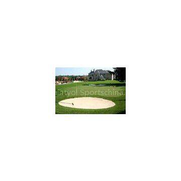 10mm PE Fibrillated Yarn Golf Artificial Grass With 5/32 inch Gauge