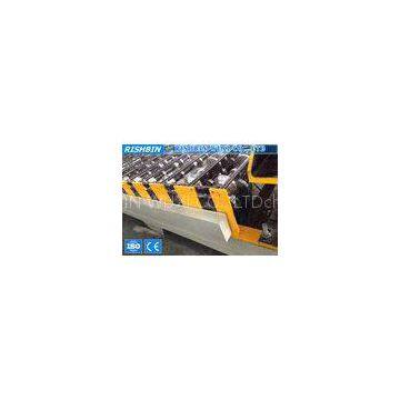 7.5 KW Color Steel Eaves Trim Roof Panel Roll Forming Machine Chain Transmission