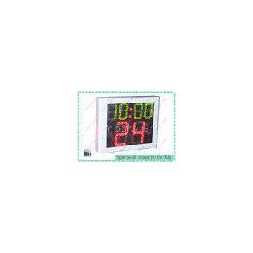 Double Sided Water Polo Shot Clock With Period Time , Energy Saving