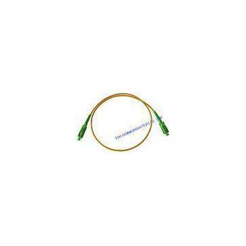 Bend Insensitive Fiber Optic SC-SCPatch Cord OFNP Jacket OM3 / OM4