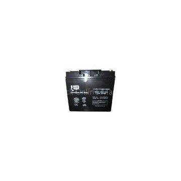 Black Maintenance Free 12v UPS Lead Acid Battery with ABS Container