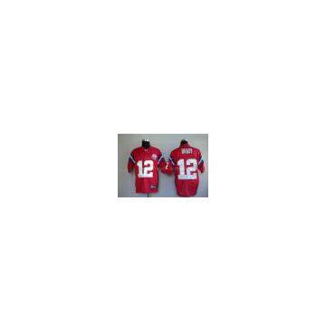 NFL Jerseys Patriots #12 Tom Brady red with 50th patch mix order  paypal avaialbe