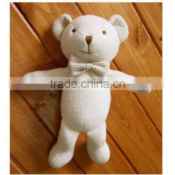 No Dyeing Natural Organic Cotton Safty Baby First Doll Infant Toy photo-2