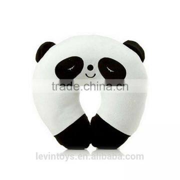 Neck Use Custom Emoticon Panda Plush Emoji Pillow For Adult People