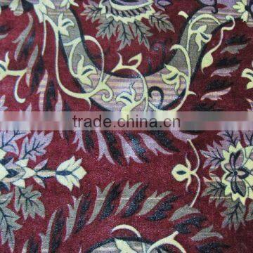 two-way elastic velvet fabric for garment