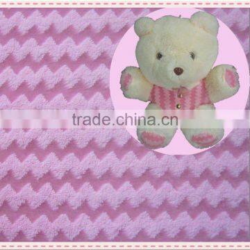 100%polyester plush fabric