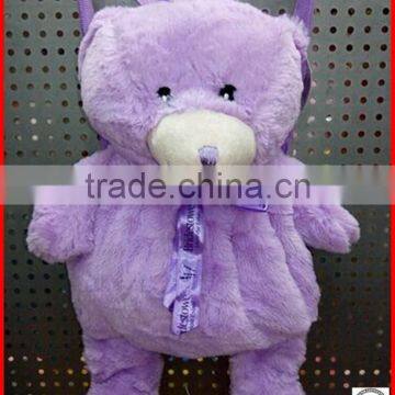 factory direct sale plush kids animal backpack with EN71 and SGS test report