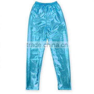 Wholesale 2015 fall newest boutique children girls metallic leggings H11