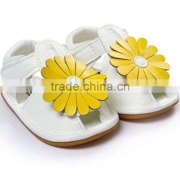 Flower girls children sandal shoes 2016 summer baby sandals moccasins M6061102