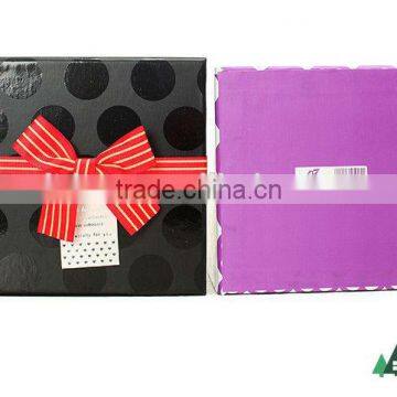 Gift Box - Imported Gifts,New Year Gift Box,2014 Fashion Design Gift Ribbon Paper Box/Square Gift Box photo-4