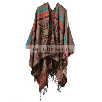 Cross Plum Lengthening Cashmere National Wind Travelling Shawl Scarf photo-6