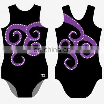 wholesale gymnastics leotards girls custom sublimation printing dance leotards