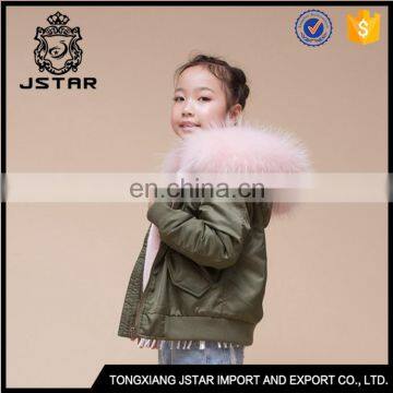 Classic Boy Stylish Removable Raccoon Fur Hood Fashion Clothing Jacket photo-2