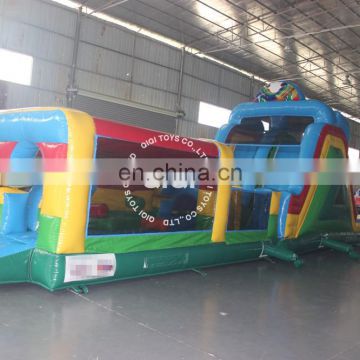 Hot sale adult inflatable obstacle course, outdoor inflatable obstacle course for kids game