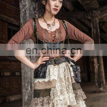 Steampunk Style Headwear Googles With Led Light and Interchangeable Lenses photo-5