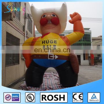 SUNWAY Giant inflatable cowboy, advertising inflatable cartoon/ balloon MO-081