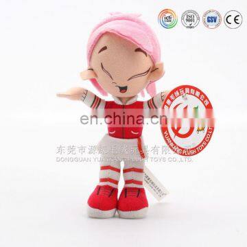 Custom softboa material plush doll for kids