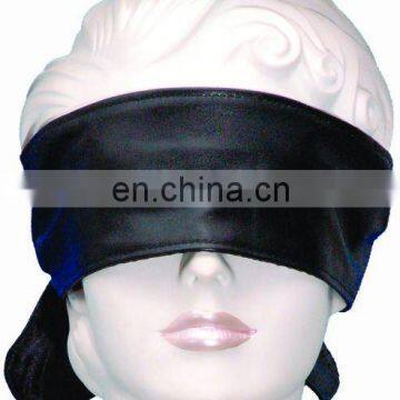 Blindfold Eyemask vinyl leather soft cosplay toy