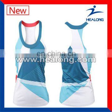 Healong Full Dye Sublimation Tennis Dress Jersey Uniforms Clothing Women Sportswear