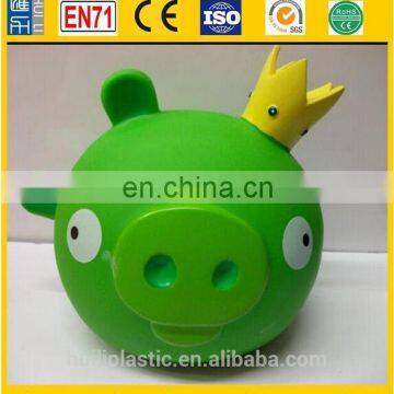 animal shape money coin bank, custom plastic coin bank factory, making plastic material money box