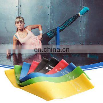 Flat band Fitness Resistance Loop Band For muscle building