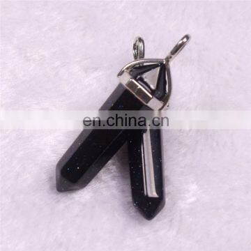 Stone Jewelry Bullet Shape Natural Crystal Point Quartz Pendant For Necklace photo-5
