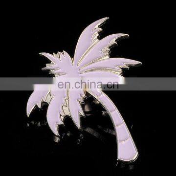 Custom lapel pin/palm tree shaped lapel pins